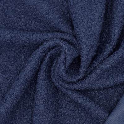 Fabric with loops - Royal blue