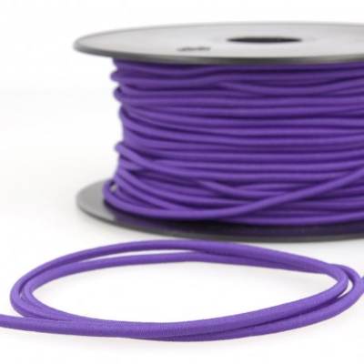 Elastische koord 3mm- mauve