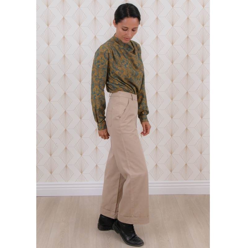 Pattern women pants Récif