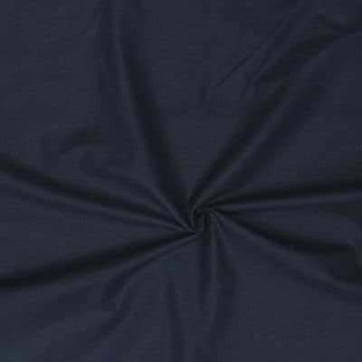 Cretonne fabric - plain midnight blue