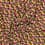 Tissu viscose motif - brun / rose