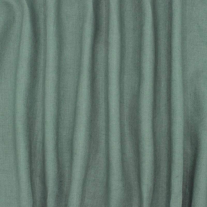 100% plain linen - celadon