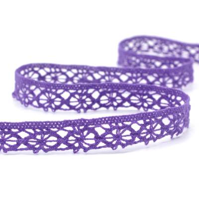 Braid trim in lace - purple