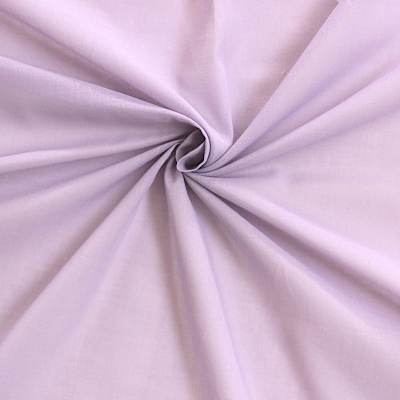 Polyester cotton veil fabric - lilac 110g