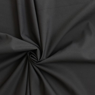 Voile en viscose et polyester irisé noir