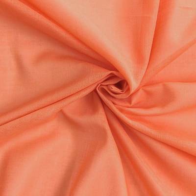 Polyester cotton veil fabric - mandarine 110g