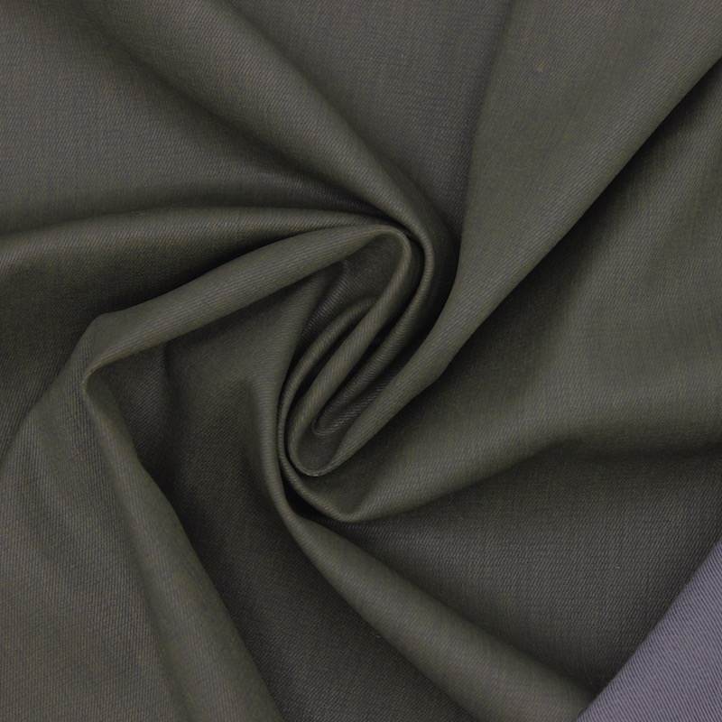 Stretch denim-type fabric - khaki