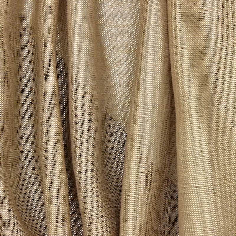 100% linen fabric - gold