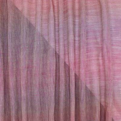 Wool and linen upholstery fabric - plum