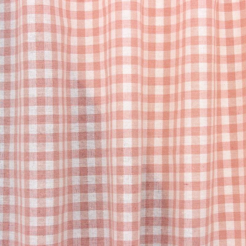 Gingham meubelstof - roze