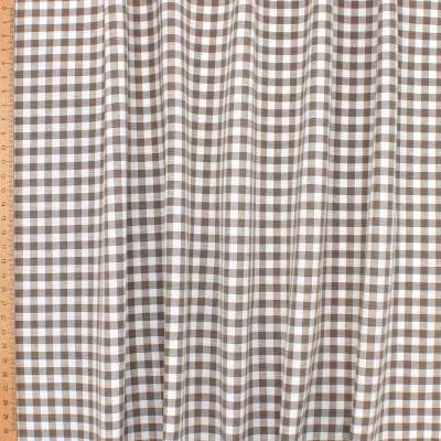 Gingham meubelstof - beige