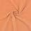 Double gauze fabric with linen effect - orange