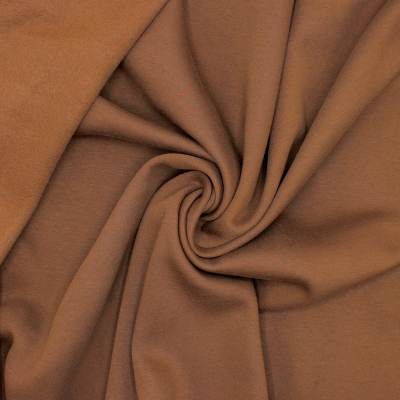 Duffle sweatshirt fabric - chocolate