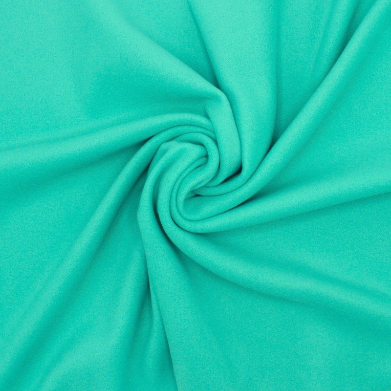 Tissu polaire extensible- aqua