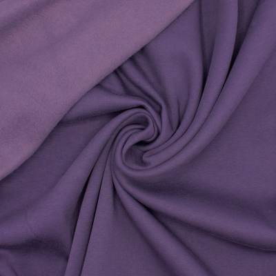 Duffle sweatshirt fabric - purple