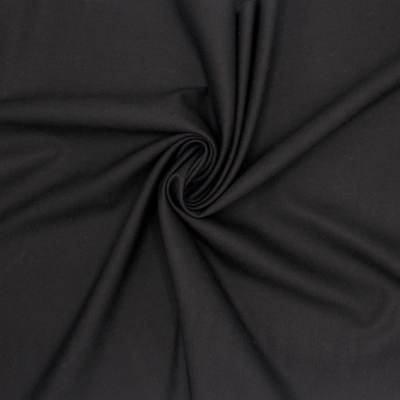 Twill léger et extensible - noir