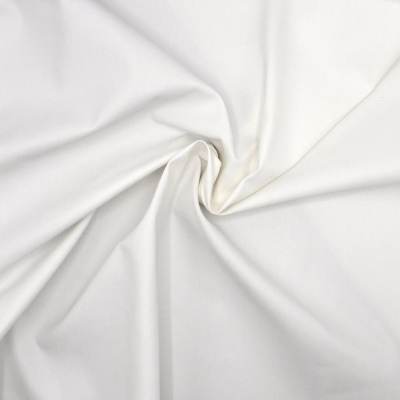 Tissu extensible uni - blanc cassé