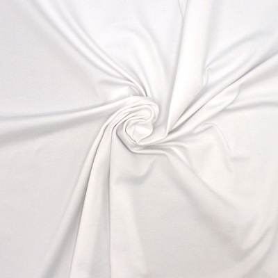 Tissu jersey viscose - blanc