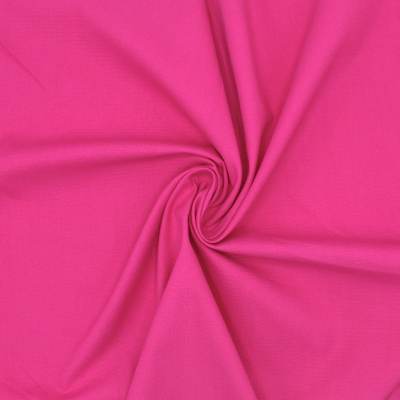 Stretch cotton piqué fabric - fuchsia