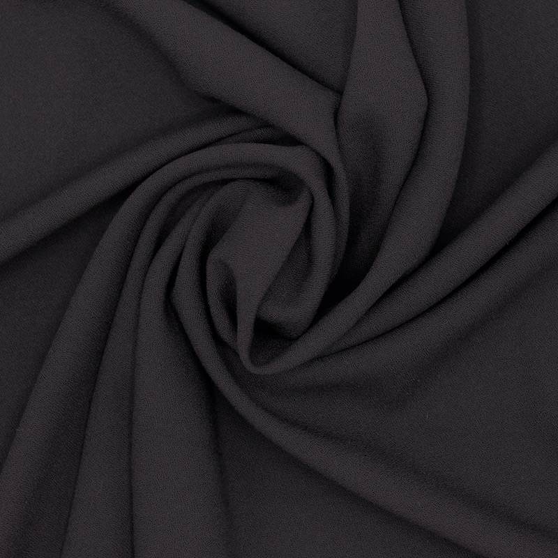 Plain stretch fabric - black