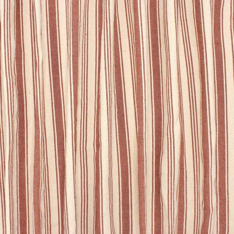 Indian cotton stripes - terracota