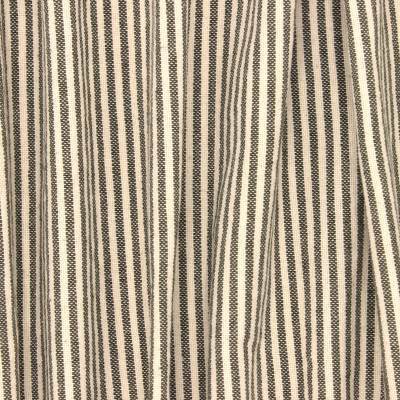 Indian cotton stripe fabric - khaki