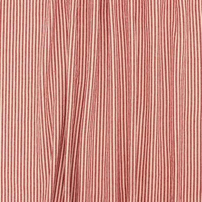 Indian cotton stripes - red