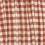 Indian cotton check fabric - terracota