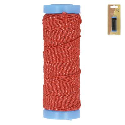 Elastic sewing thread - red