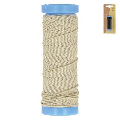 Elastic sewing thread - beige