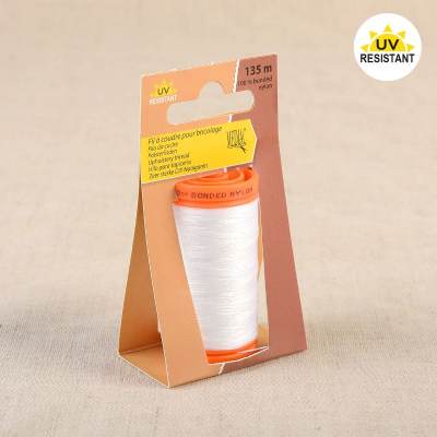 UV-resistant sewing thread - white