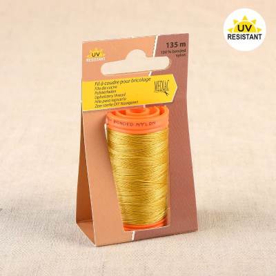 UV-resistant sewing thread - yellow