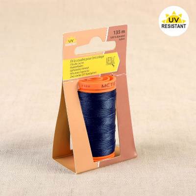 UV-resistant sewing thread - navy blue