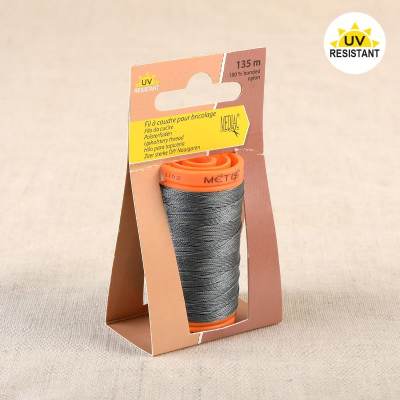 UV-resistant sewing thread - ash grey