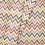 Tissu jacquard graphique - multicolore