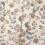 Floral jacquard fabric - multicoloured