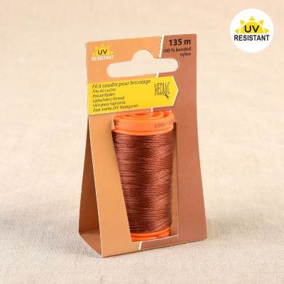 UV-resistant sewing thread - rust 