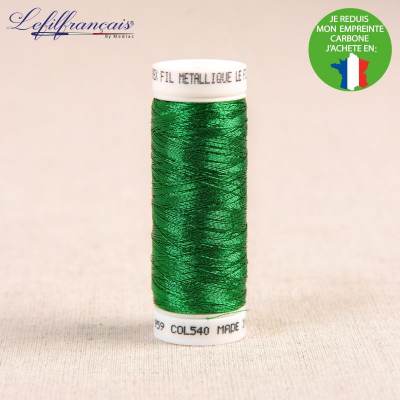 Metallic naaigaren - groen