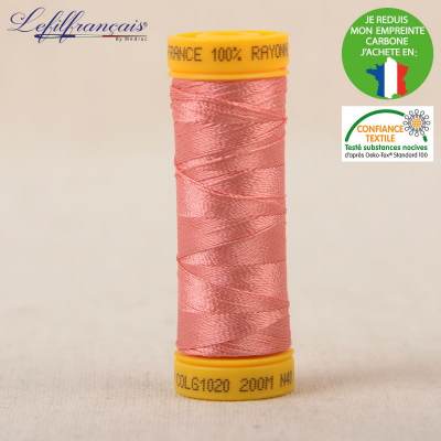 Embroidery thread old pink