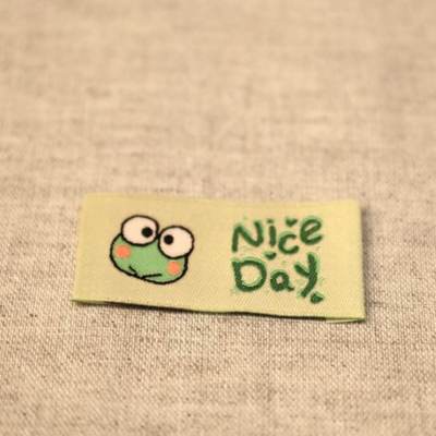 Sew-on label NICE DAY