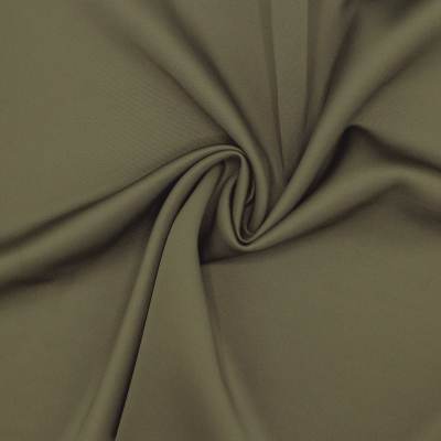 Scuba plain fabric - khaki