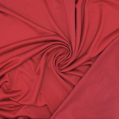 Tissu coton et polyamide - rouge