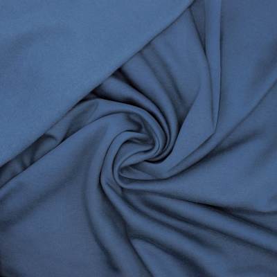 Duffle sweatshirt fabric - petrol blue