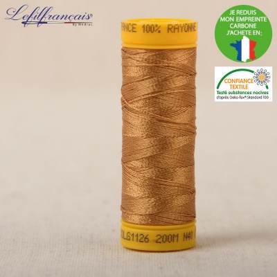 Embroidery thread- caramel 