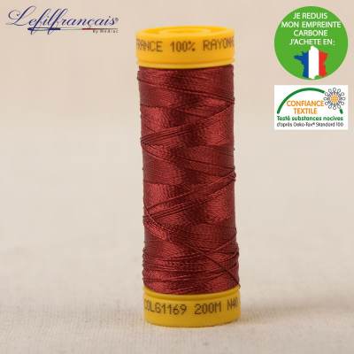 Embroidery thread-red