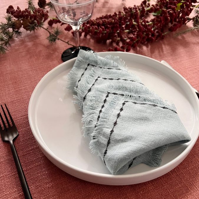 Tuto couture: Serviettes de table en tissu 